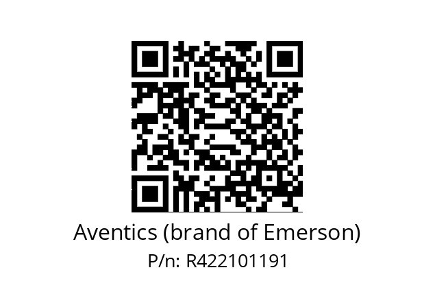   Aventics (brand of Emerson) R422101191