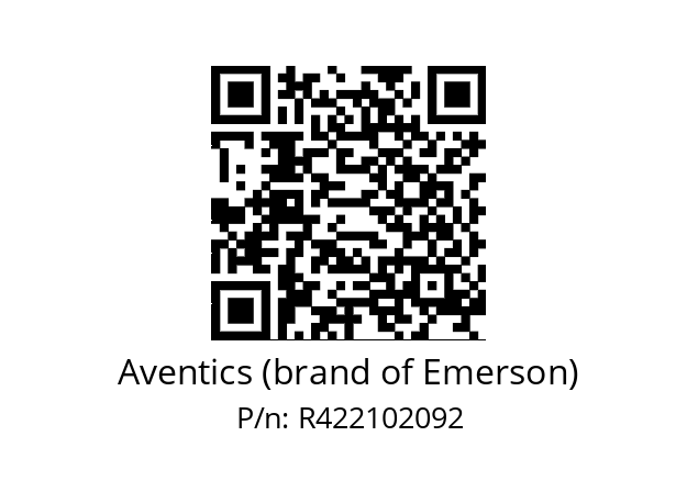   Aventics (brand of Emerson) R422102092