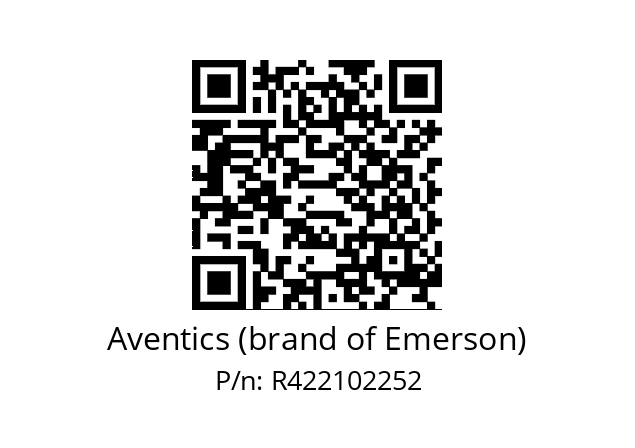   Aventics (brand of Emerson) R422102252