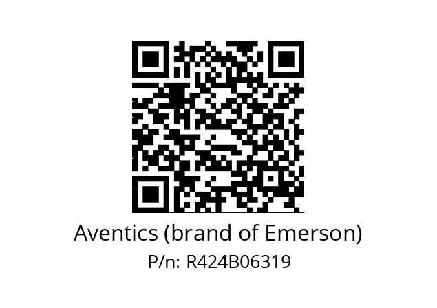   Aventics (brand of Emerson) R424B06319