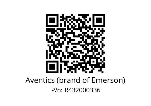   Aventics (brand of Emerson) R432000336