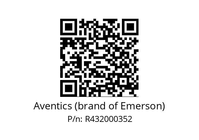   Aventics (brand of Emerson) R432000352