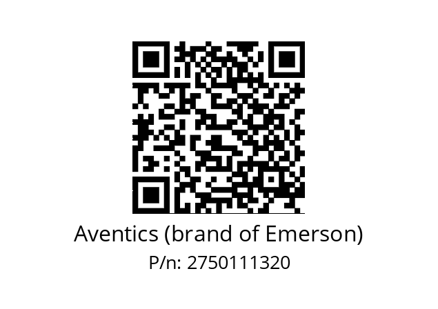   Aventics (brand of Emerson) 2750111320