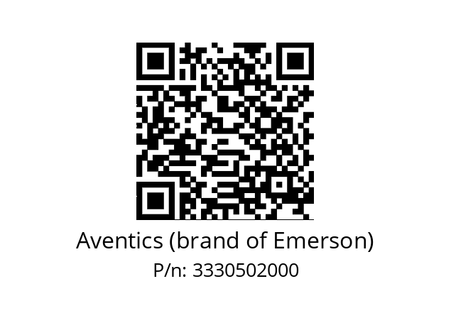   Aventics (brand of Emerson) 3330502000