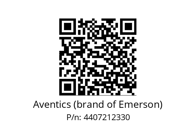   Aventics (brand of Emerson) 4407212330