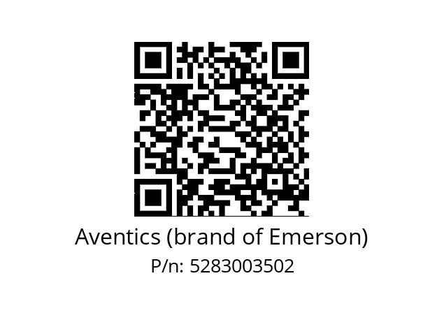   Aventics (brand of Emerson) 5283003502