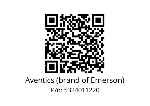   Aventics (brand of Emerson) 5324011220