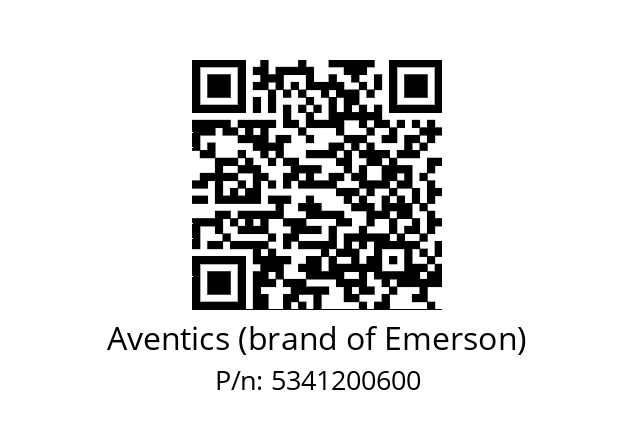   Aventics (brand of Emerson) 5341200600