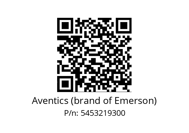   Aventics (brand of Emerson) 5453219300