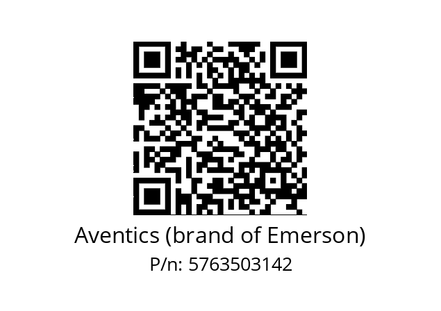   Aventics (brand of Emerson) 5763503142