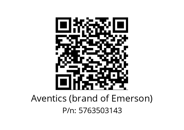   Aventics (brand of Emerson) 5763503143