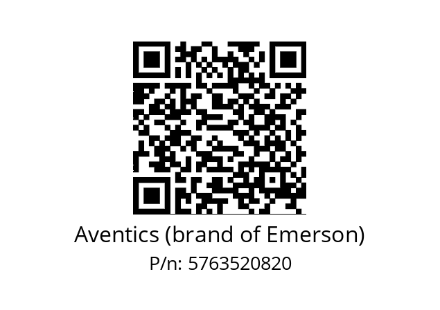   Aventics (brand of Emerson) 5763520820