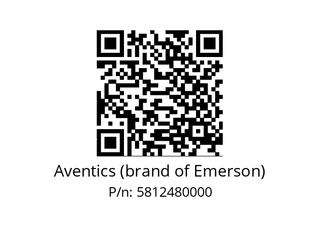   Aventics (brand of Emerson) 5812480000