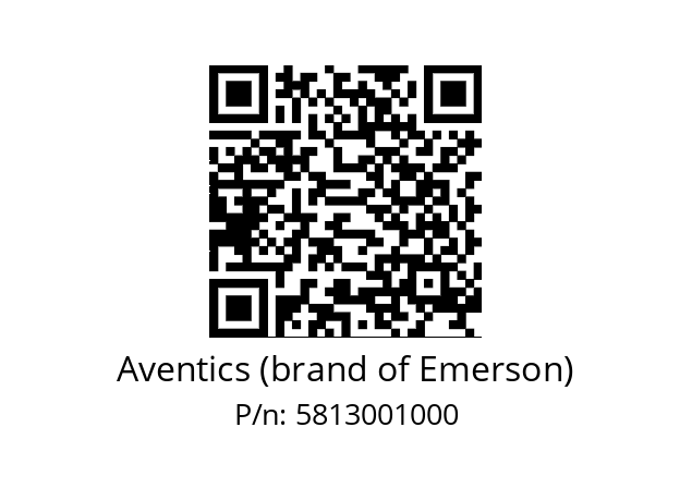   Aventics (brand of Emerson) 5813001000