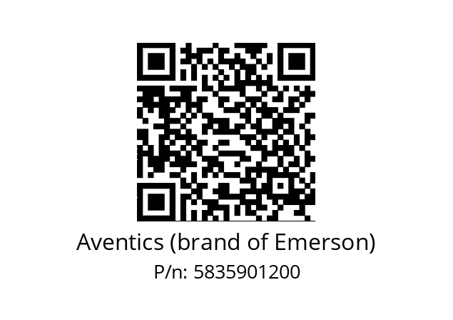   Aventics (brand of Emerson) 5835901200