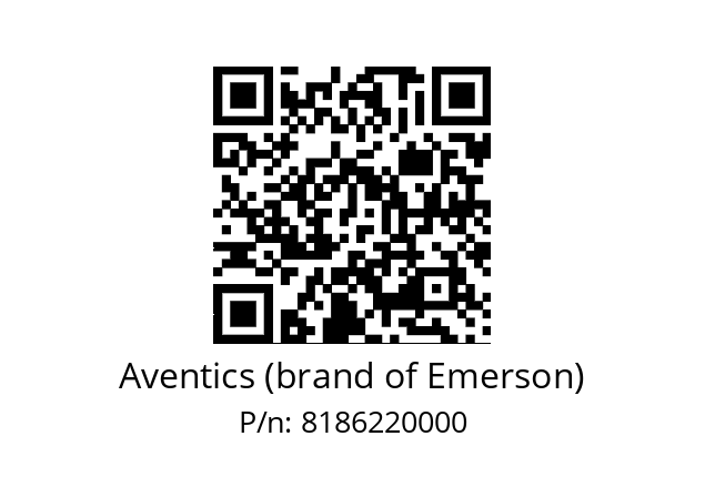   Aventics (brand of Emerson) 8186220000