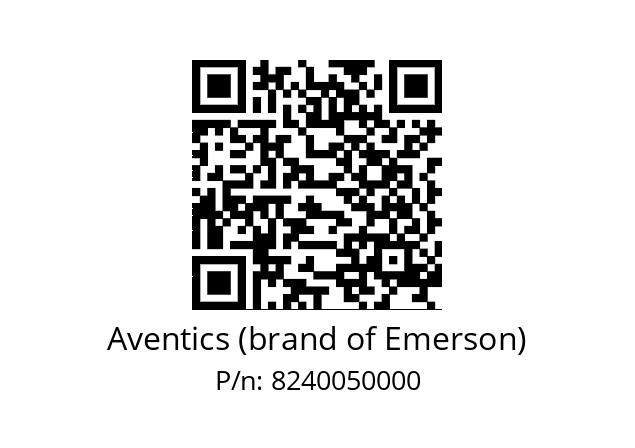   Aventics (brand of Emerson) 8240050000