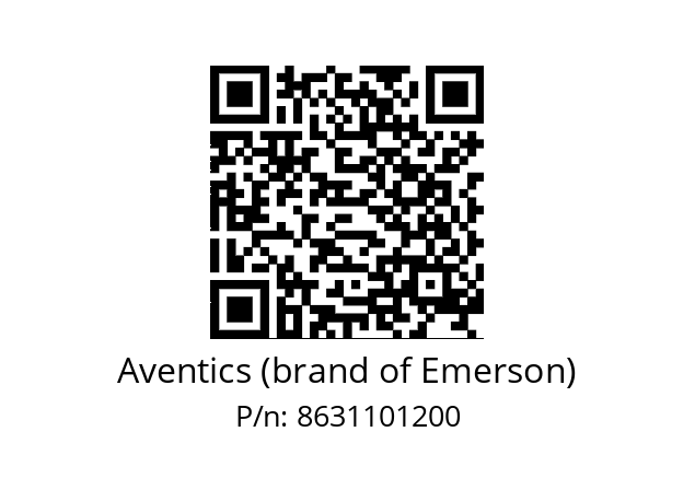   Aventics (brand of Emerson) 8631101200