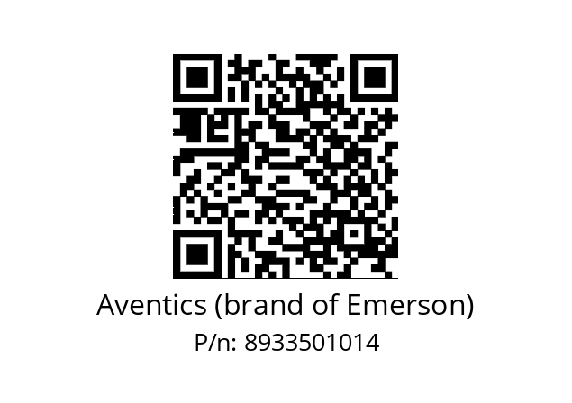   Aventics (brand of Emerson) 8933501014