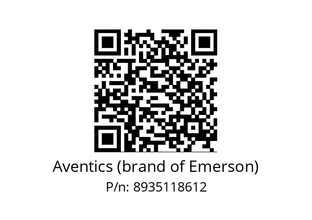   Aventics (brand of Emerson) 8935118612