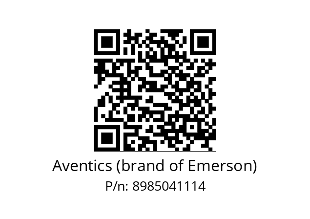   Aventics (brand of Emerson) 8985041114