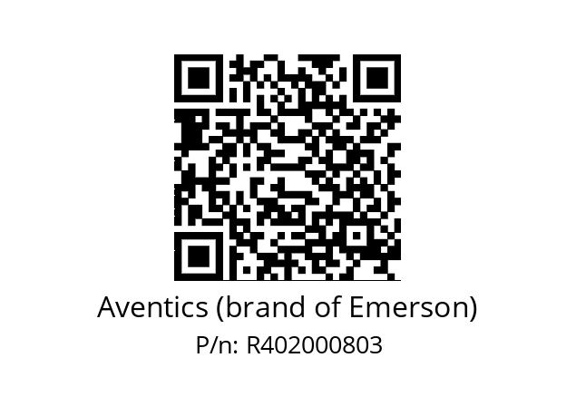   Aventics (brand of Emerson) R402000803