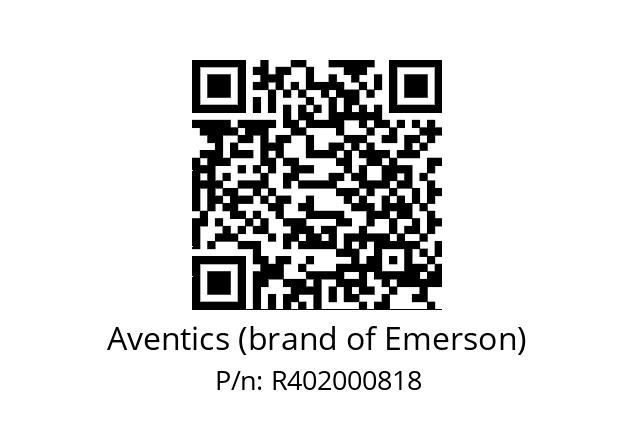   Aventics (brand of Emerson) R402000818