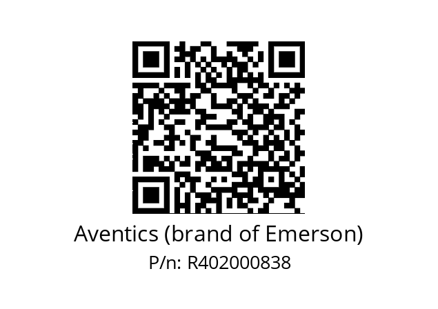   Aventics (brand of Emerson) R402000838