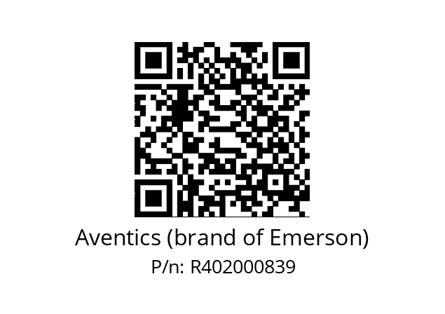   Aventics (brand of Emerson) R402000839