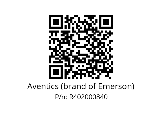   Aventics (brand of Emerson) R402000840