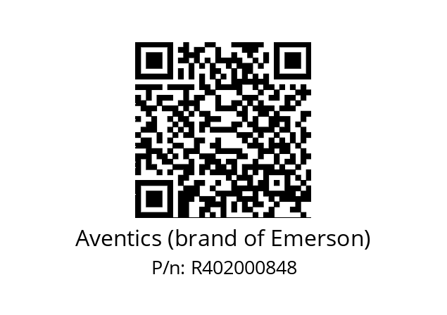   Aventics (brand of Emerson) R402000848