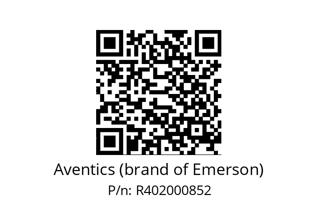   Aventics (brand of Emerson) R402000852