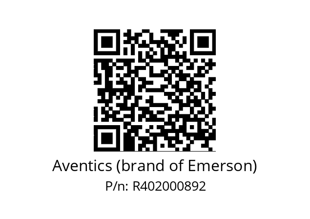   Aventics (brand of Emerson) R402000892