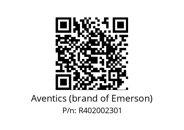   Aventics (brand of Emerson) R402002301