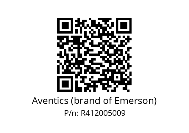   Aventics (brand of Emerson) R412005009