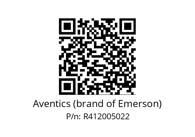   Aventics (brand of Emerson) R412005022