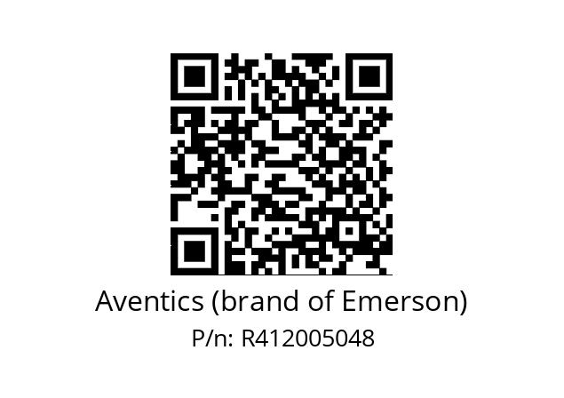   Aventics (brand of Emerson) R412005048