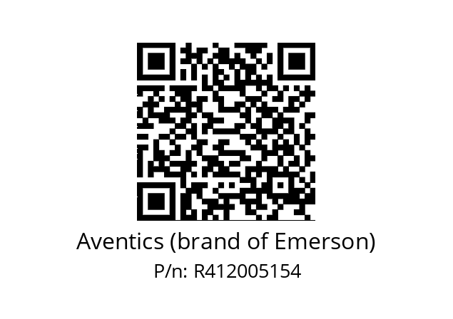   Aventics (brand of Emerson) R412005154