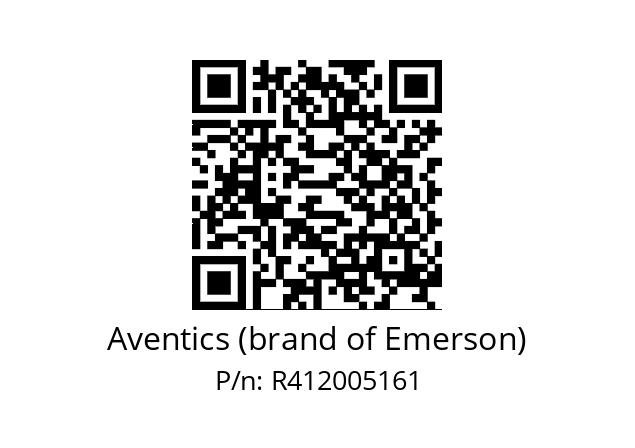   Aventics (brand of Emerson) R412005161