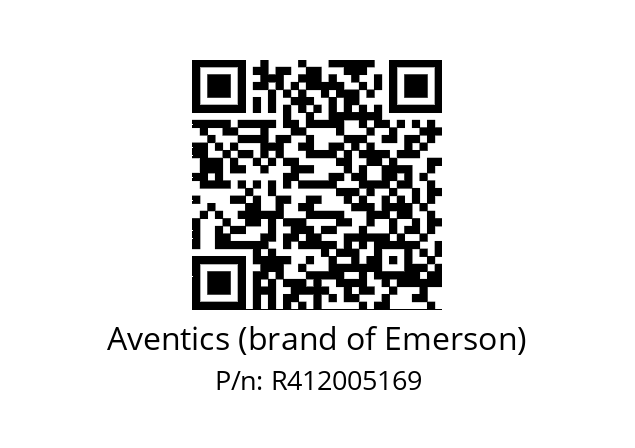   Aventics (brand of Emerson) R412005169