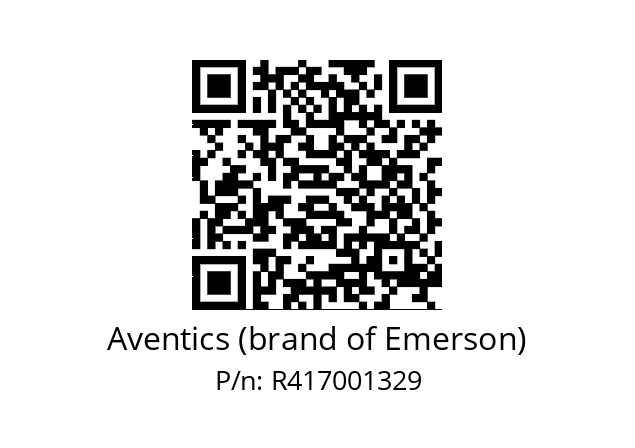   Aventics (brand of Emerson) R417001329