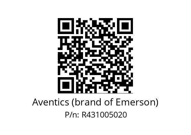   Aventics (brand of Emerson) R431005020