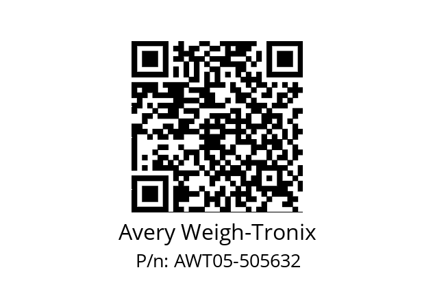   Avery Weigh-Tronix AWT05-505632