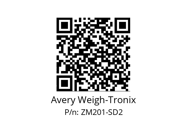   Avery Weigh-Tronix ZM201-SD2