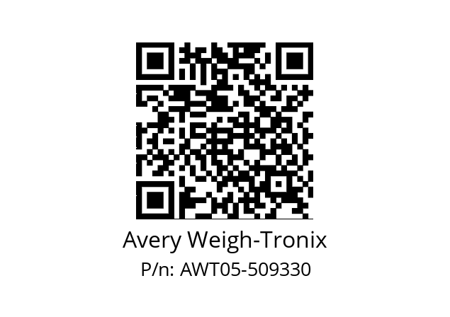   Avery Weigh-Tronix AWT05-509330