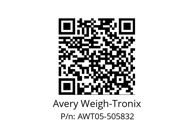   Avery Weigh-Tronix AWT05-505832