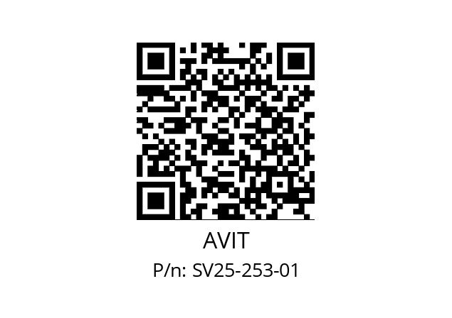   AVIT SV25-253-01