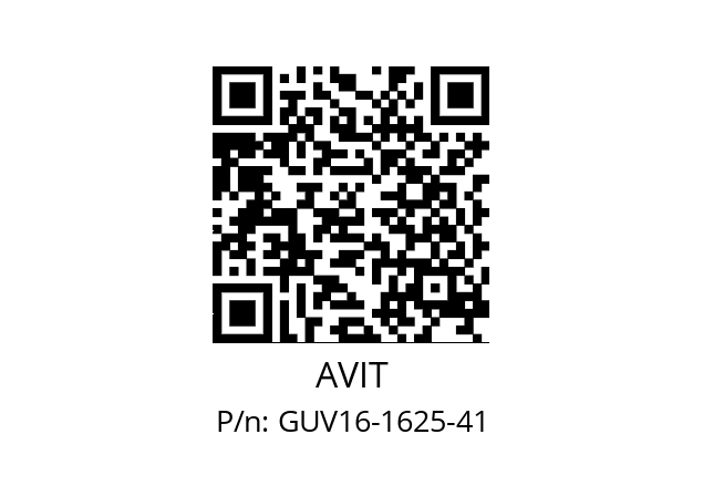   AVIT GUV16-1625-41