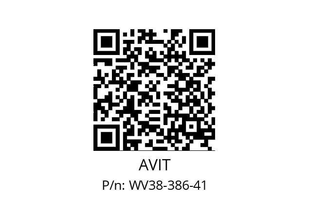   AVIT WV38-386-41