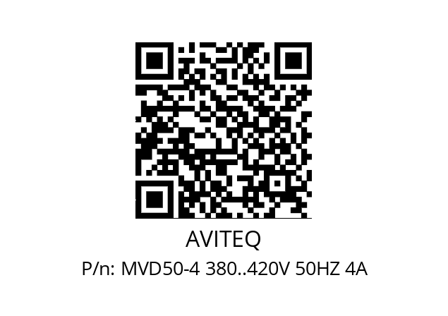   AVITEQ MVD50-4 380..420V 50HZ 4A